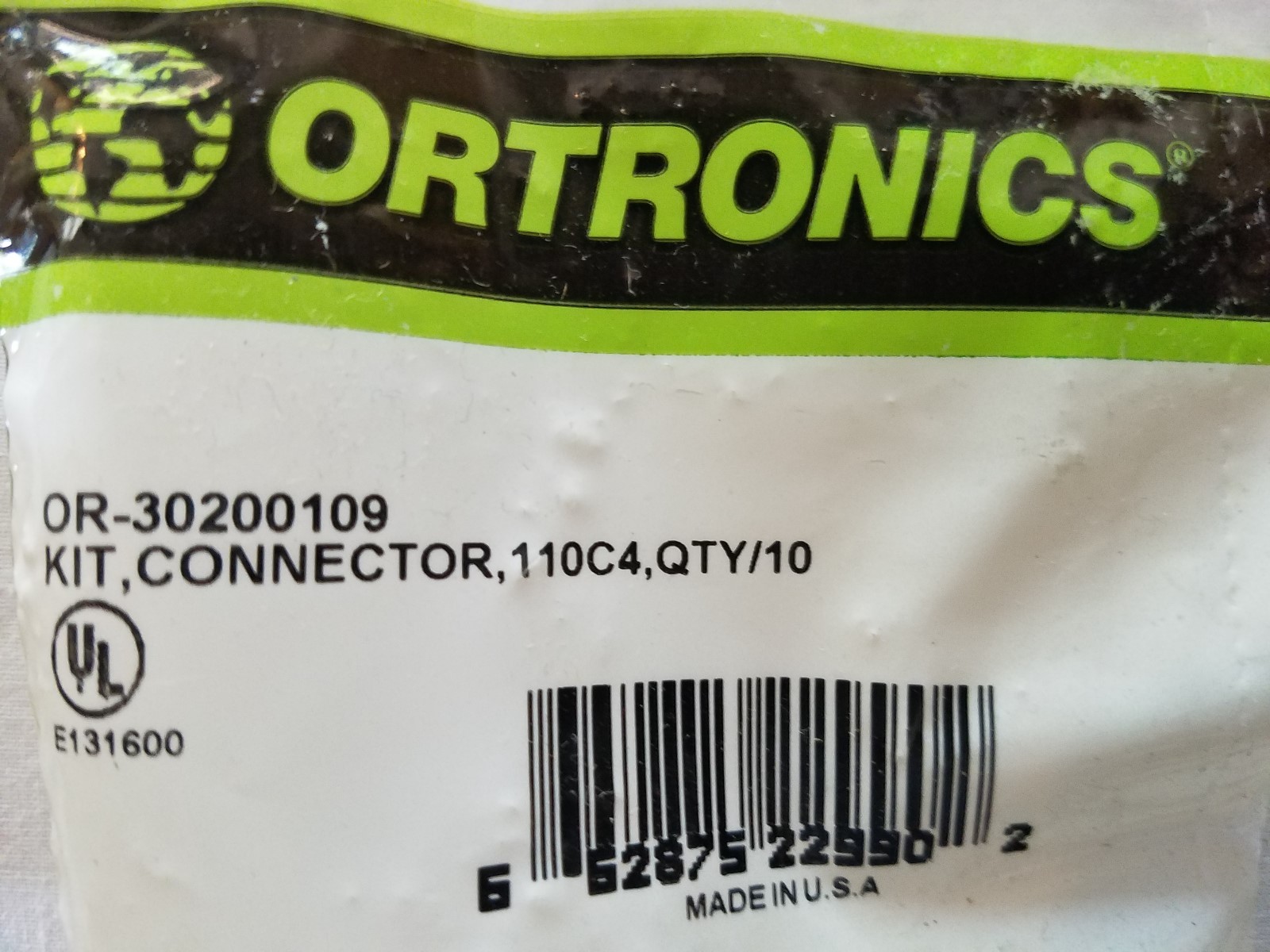 OR-30200109 C4 Clips Ortronics 110C4 Connecting Blocks 4 Pair - 10 Pack