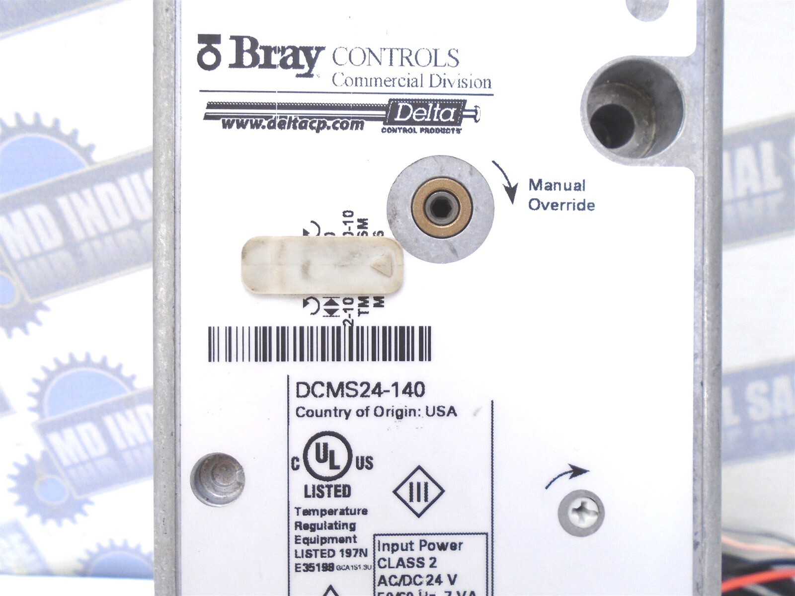 BRAY - DCMS24-140 - DAMPER & VALVE ACTUATOR - 24VAC/DC 140lb. 90° Spring Return