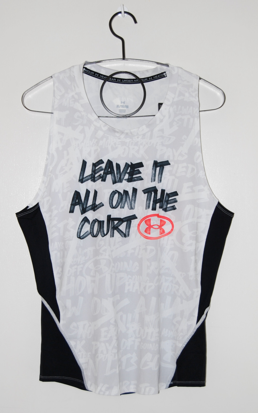 NWT Under armour Men's Gray Alter Ego Compression Basketball Tank sz XL