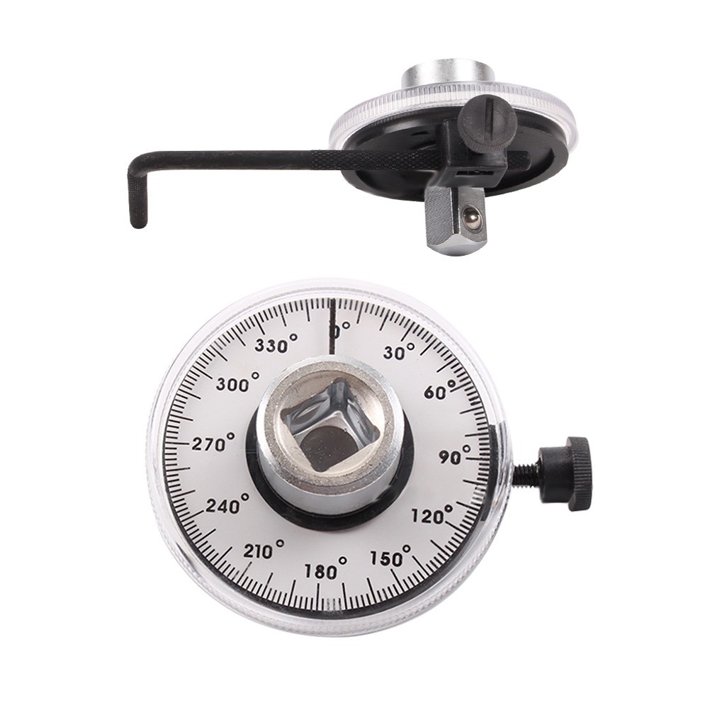 Pointer Type Torque Wrench Practical Dial Torquemeter Gauge Tool Rotation