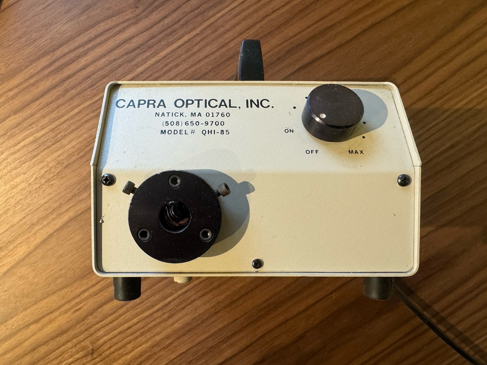 Capra Optical QHI-85 Fiber Optic Illuminator