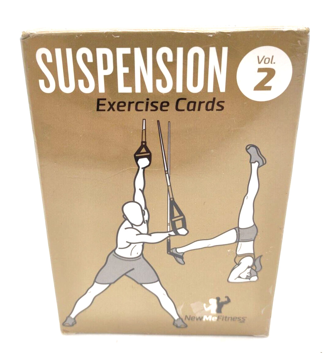 New Me Fitness Suspension Exercise Cards Volume 2 50 Suspension 12 Stretches