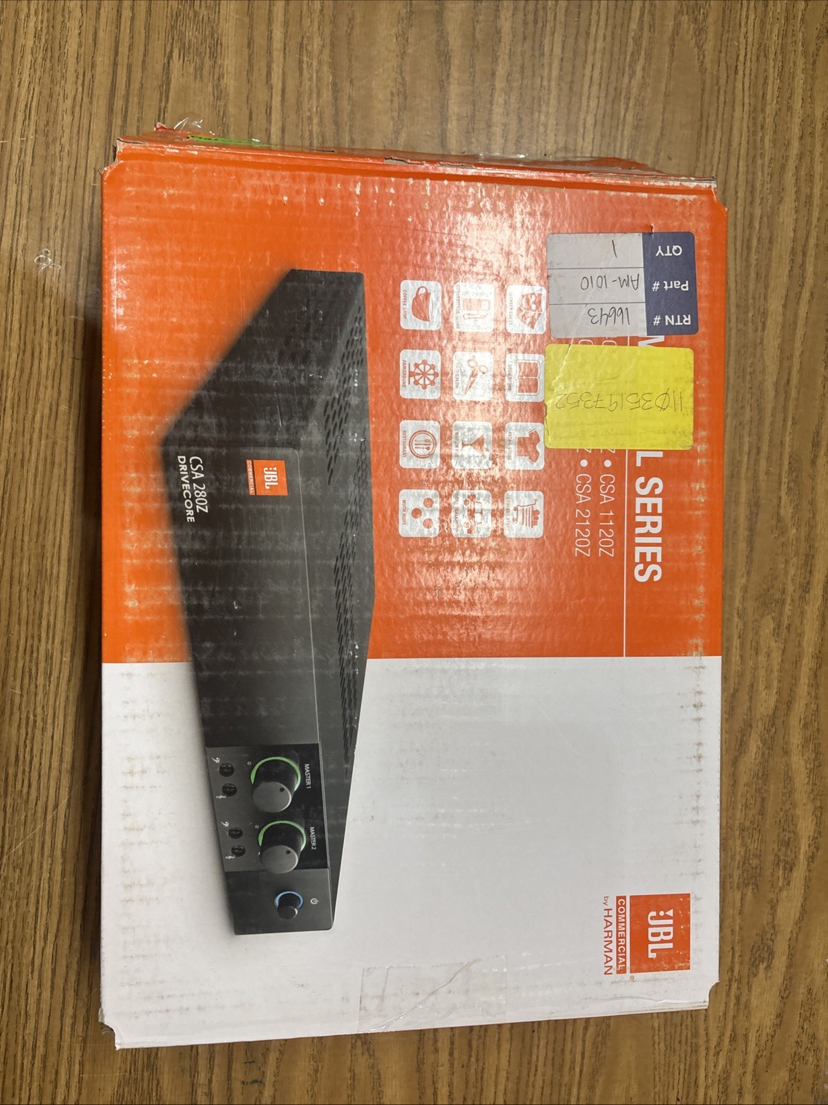 JBL CSA 280Z Drivecore Audio Amplifier