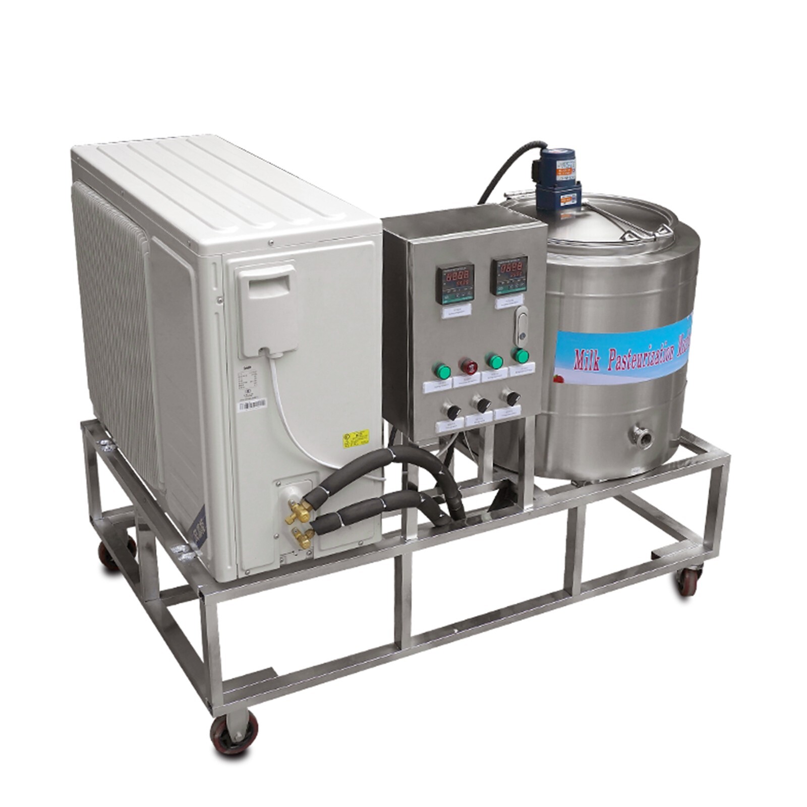 Kolice 150L Commercial Milk Pasteurization Machine with Refrigerated Function