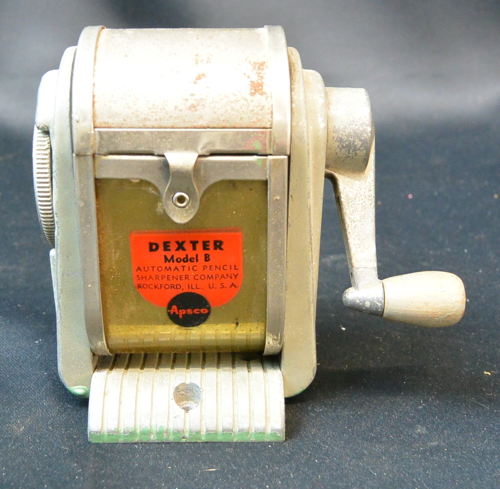 Vintage DEXTER AUTOMATIC PENCIL SHARPENER Model B Absco Made In USA