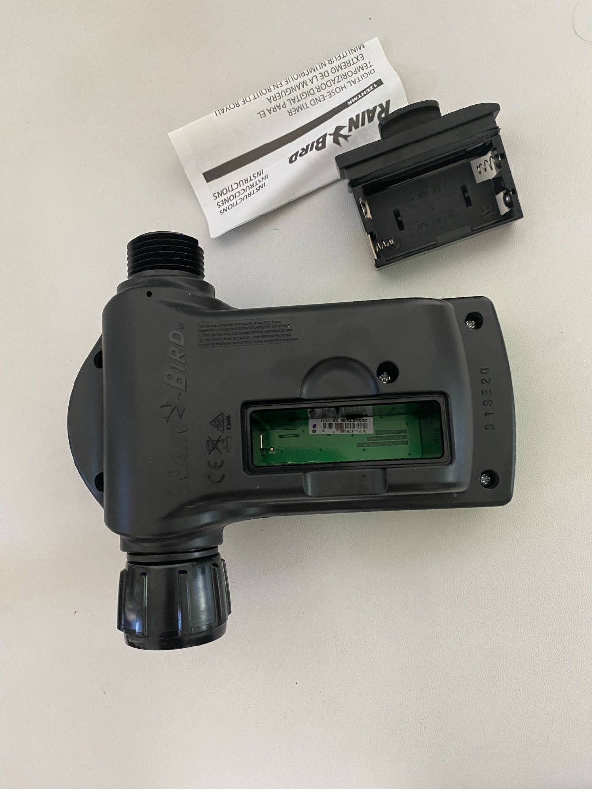 Rain Bird 1ZEHTMR Easy-to-Program Hose End Sprinkler Timer Digital Automatic Wat