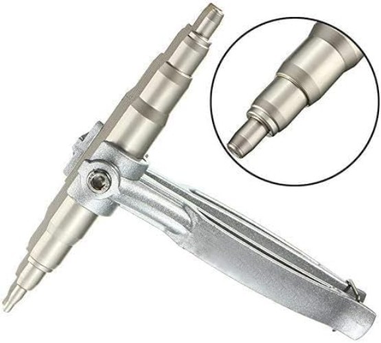 Effortless Copper Pipe Expander Tool - Easy Push-Button for 1/4" to 7/8" Tubes