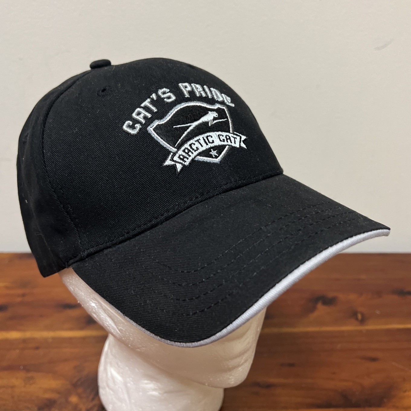 VTG Arctic Cat “Cats Pride” Embroidered Baseball Cap Adjustable Snowmobile Hat