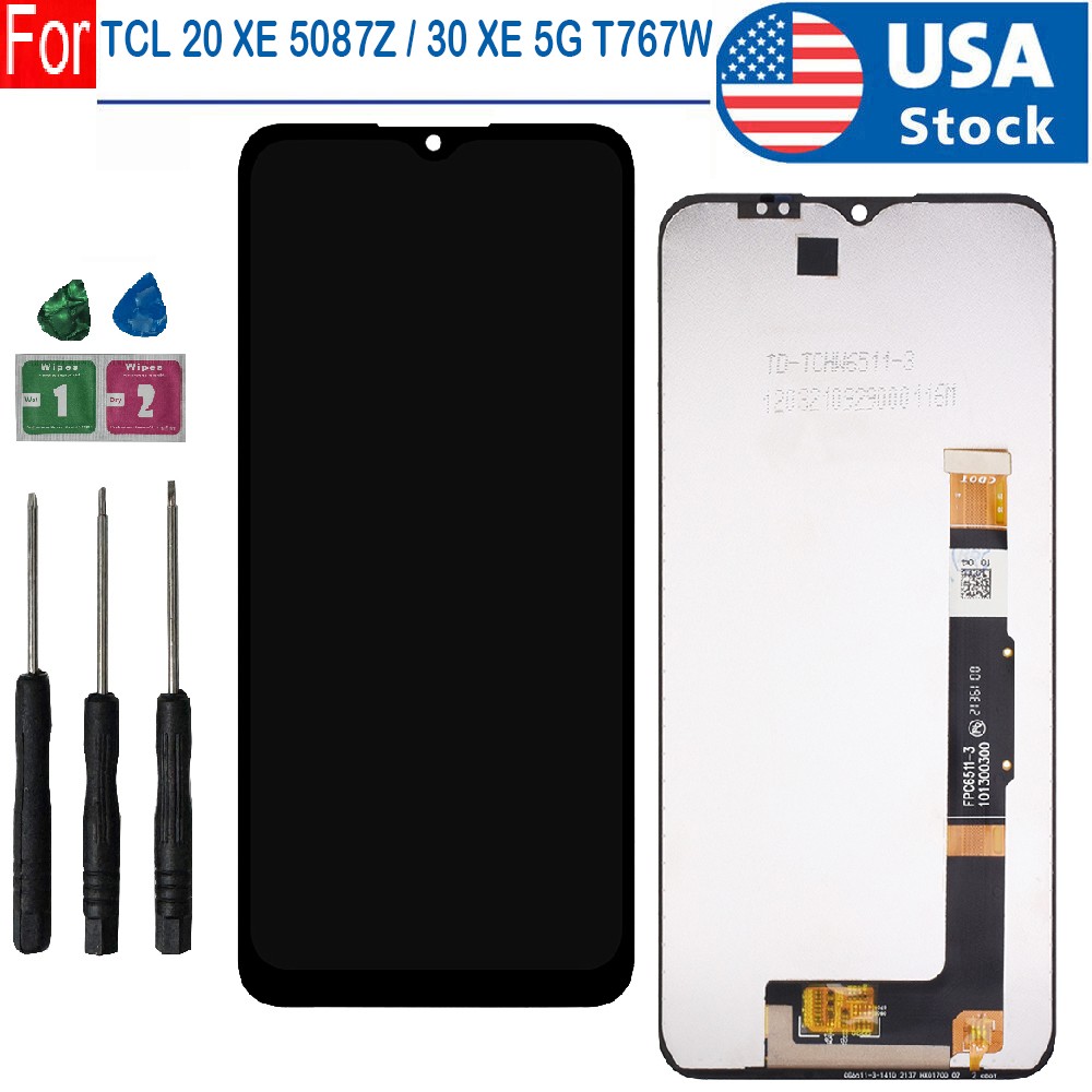 Replace LCD Display Touch Screen Digitizer For TCL 20 XE 5087Z / 30 XE 5G T767W