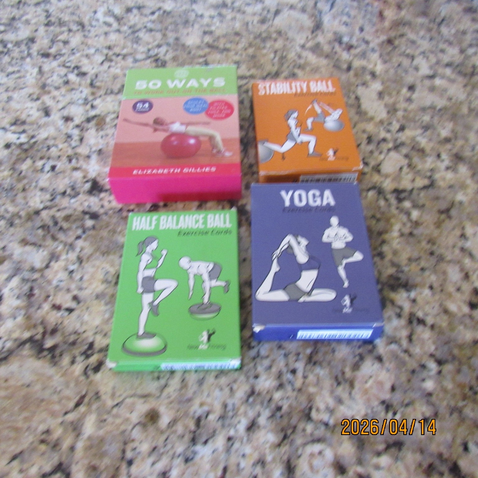 Lot 3-Stability Ball-Yoga-Half Balance Ball-Fitness-A New Fit Me-50 Ways-Gillies