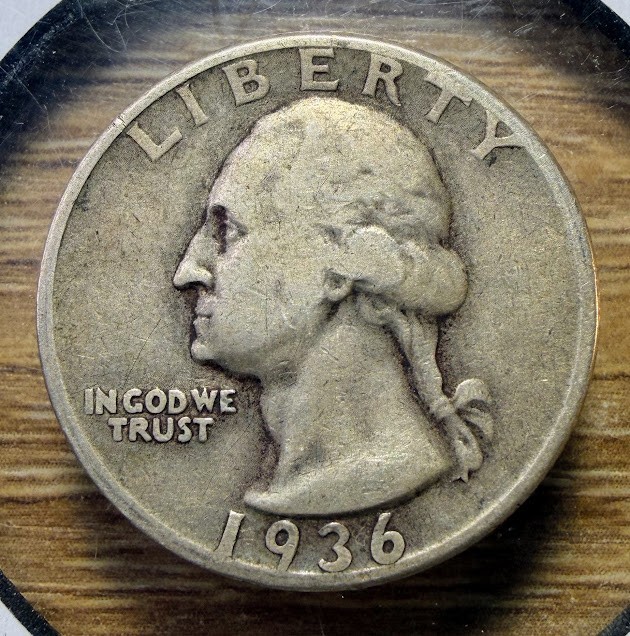 1936-S Washington Quarter - Actual Coin Shown - Free Shipping & Tracking INV#339