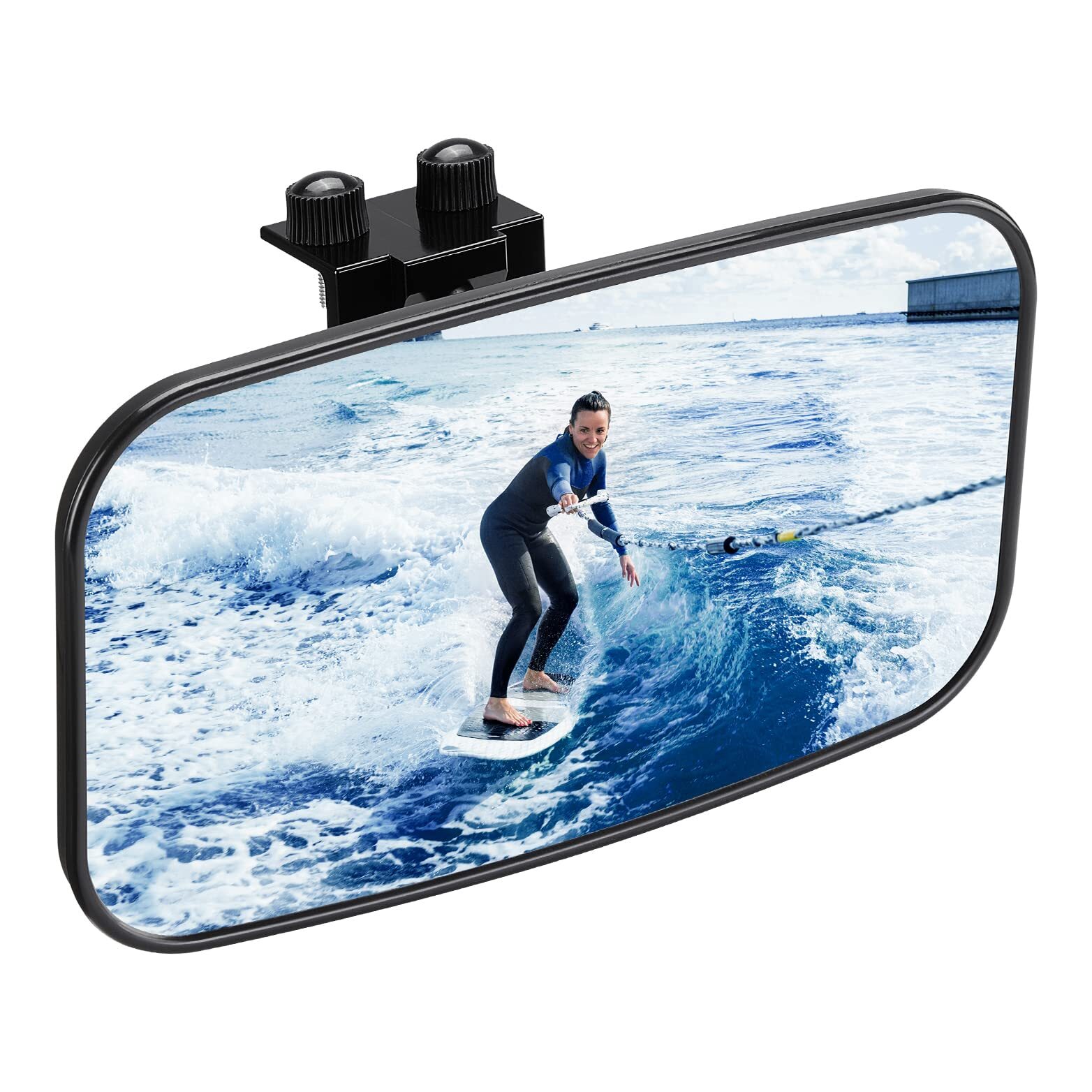 Espejo retrovisor para barco, para esquí, barco, pontón, esquí acuático