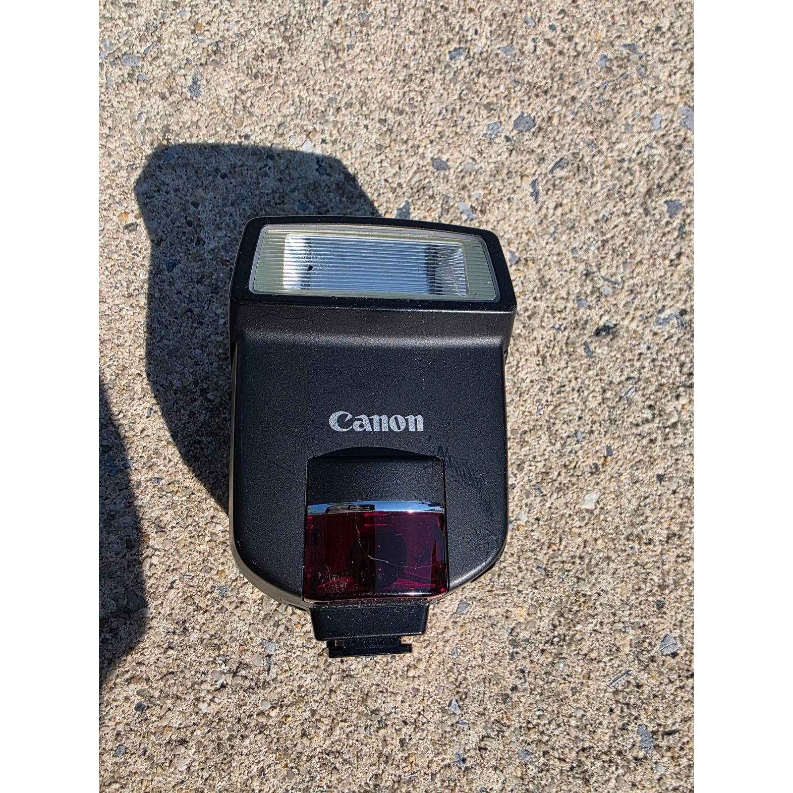Canon Speedlite 220EX External Camera Flash E-TTL Black Made in Japan