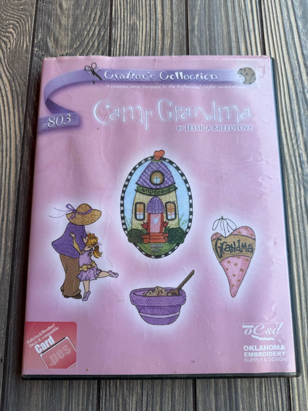 Camp Grandma Embroidery Design Collection By Jessica Breedlove