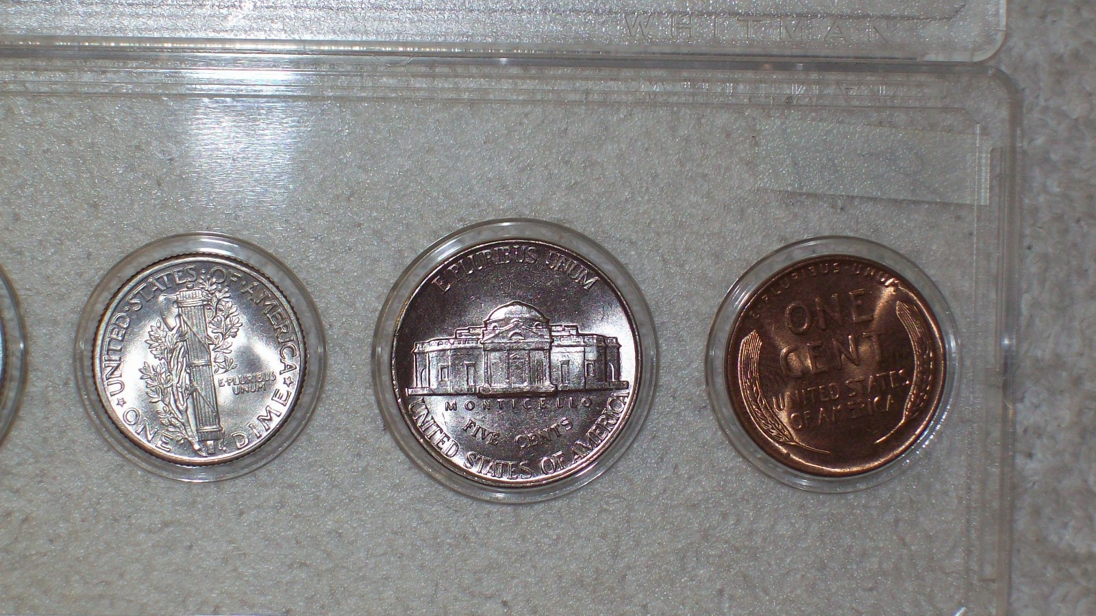 1938 MINT SET PHILADELPHIA MINT UNCIRCULATED +