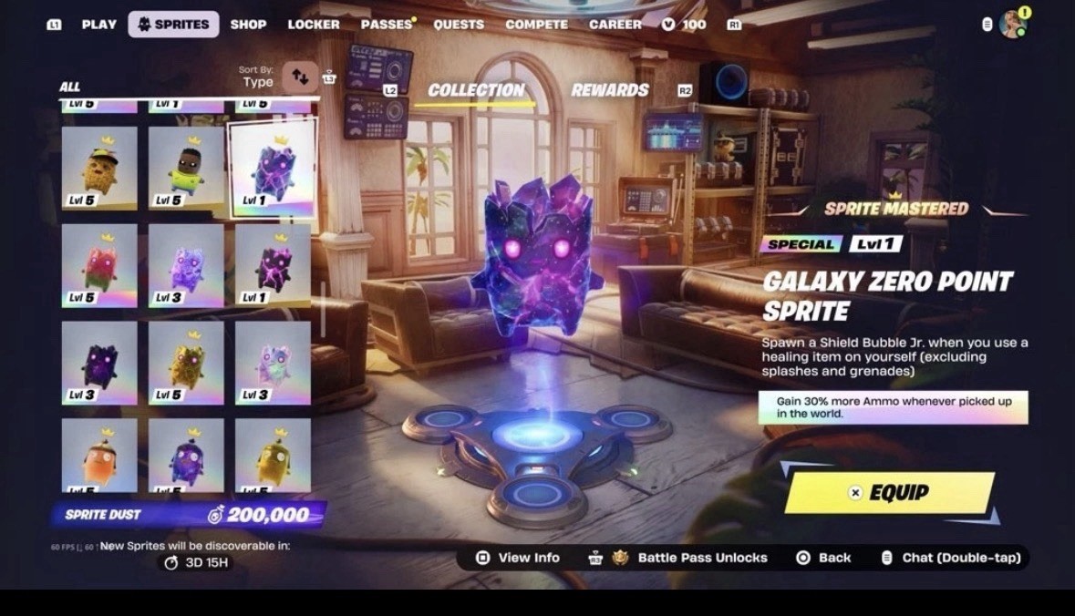Fortnite Zero Point Sprites bundle- APPLE PAY ONLY (message if interested)