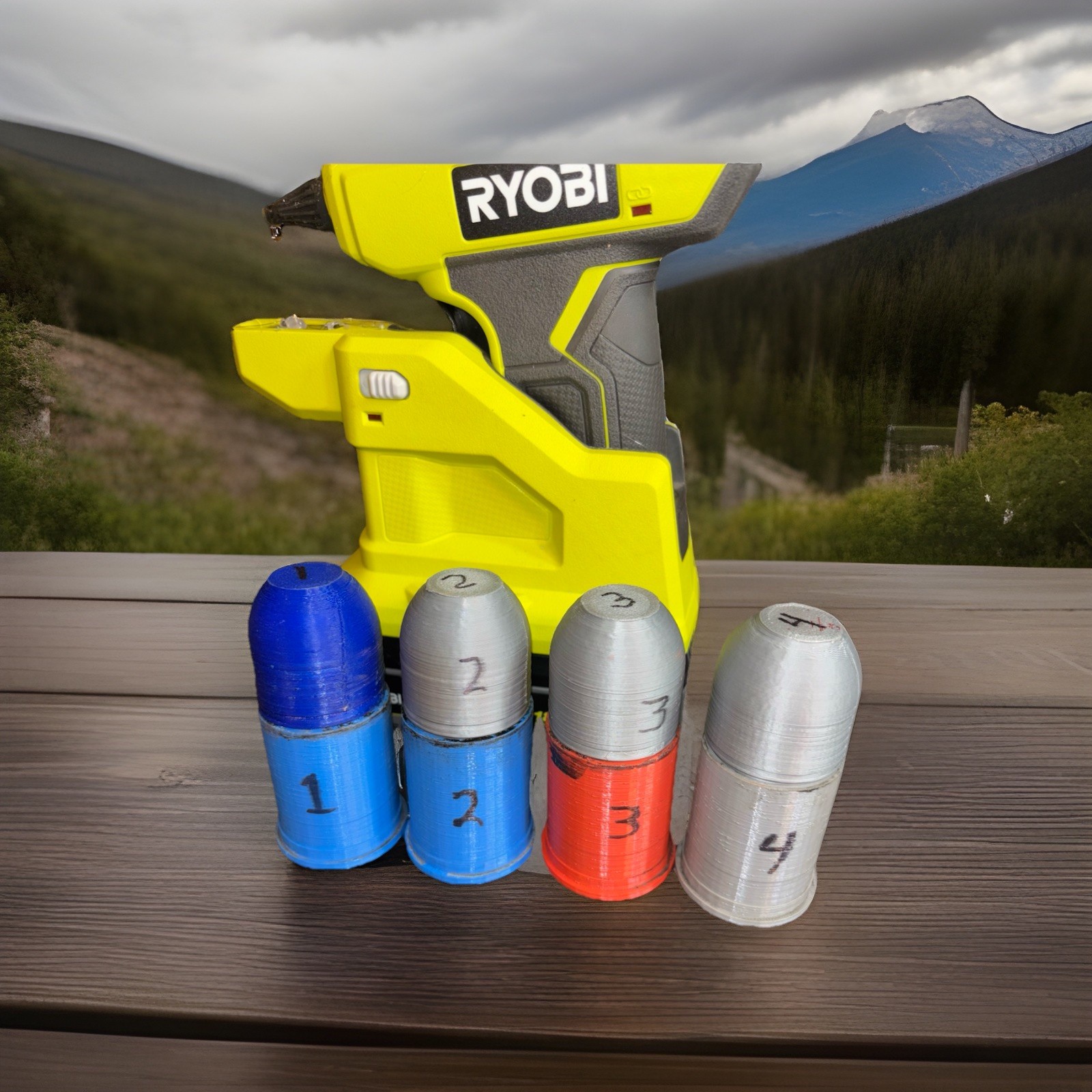 37mm Practice Set Cobray Launcher Safe For Chalk Signaling