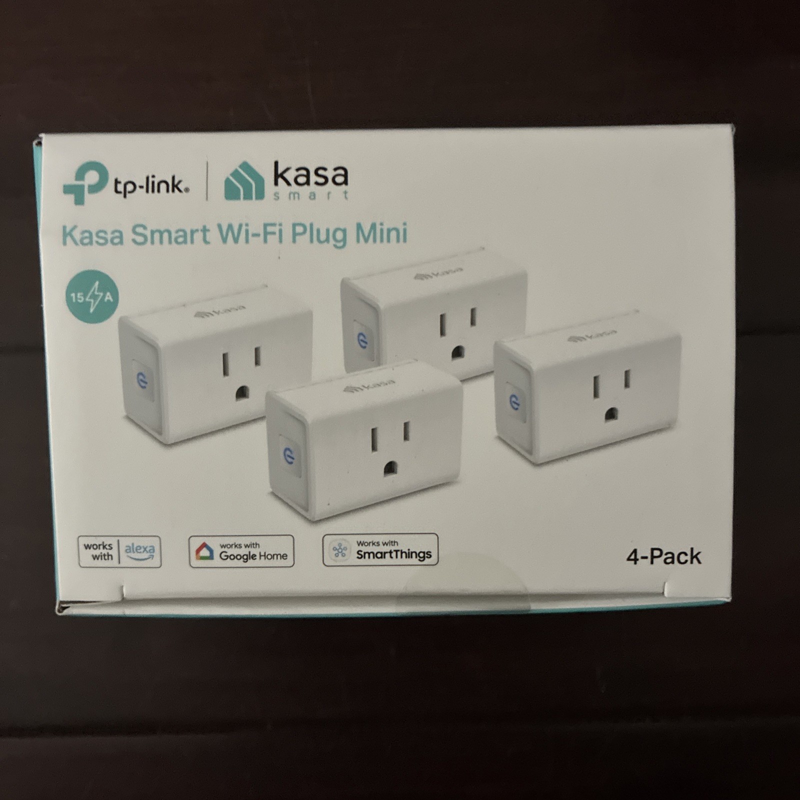 TP-Link Kasa Smart Wi-Fi Plug Mini 4-Pack (EP10P4)