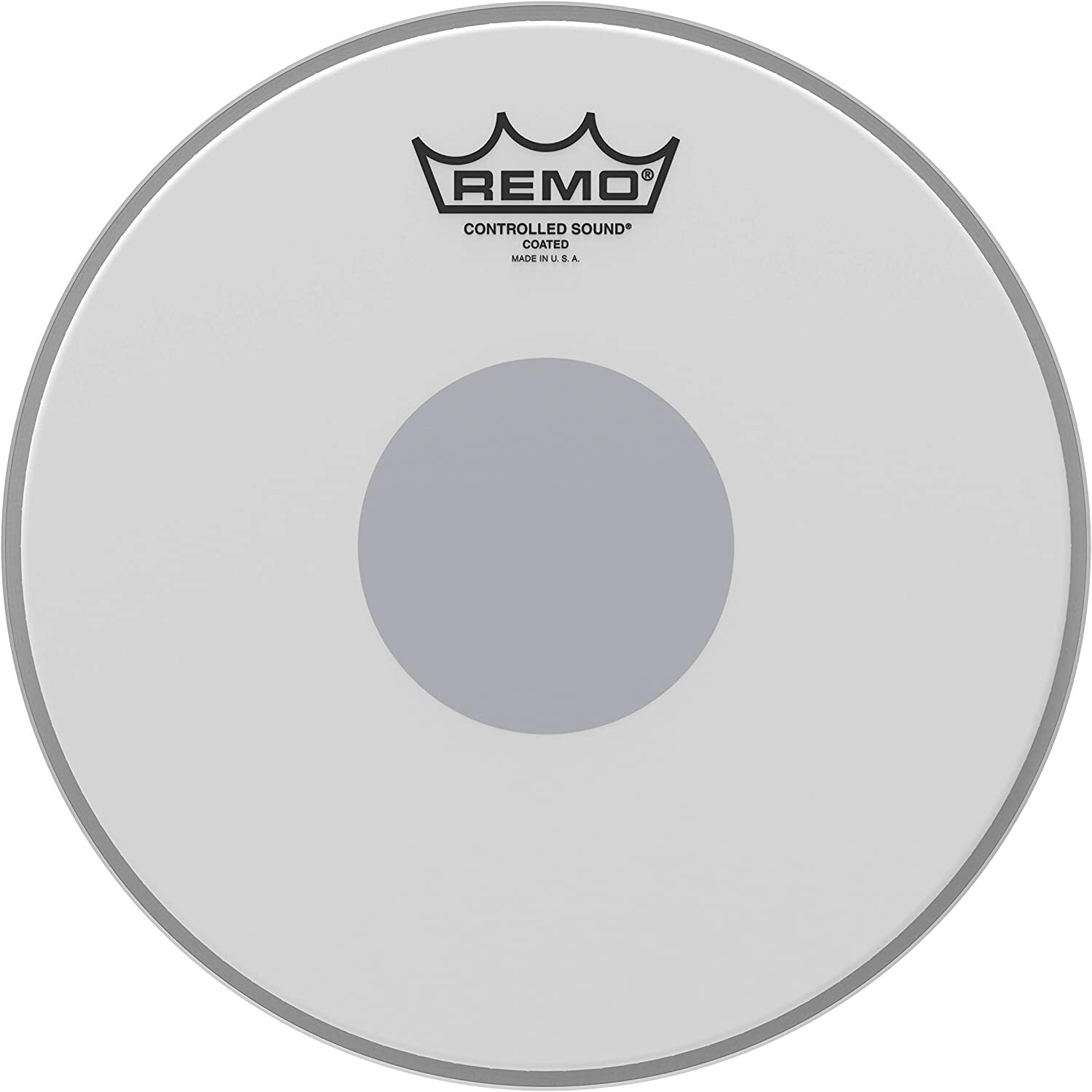 Remo 10" Controlled Sound Coated Black Dot Drum Head