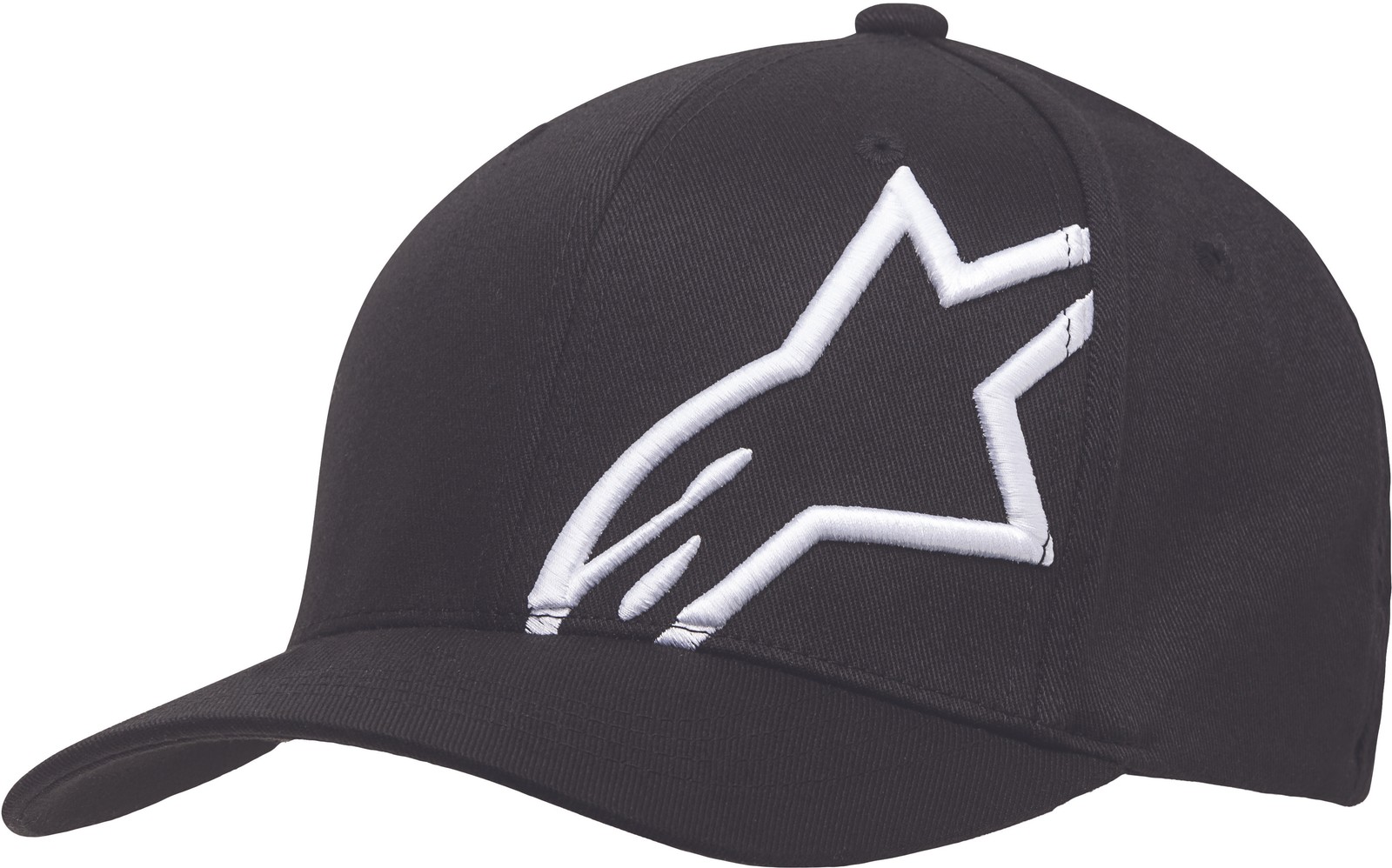 Alpinestars Corporate Shift 2 Hat Sm/Md Black/White 1032-81008-1020-S/M