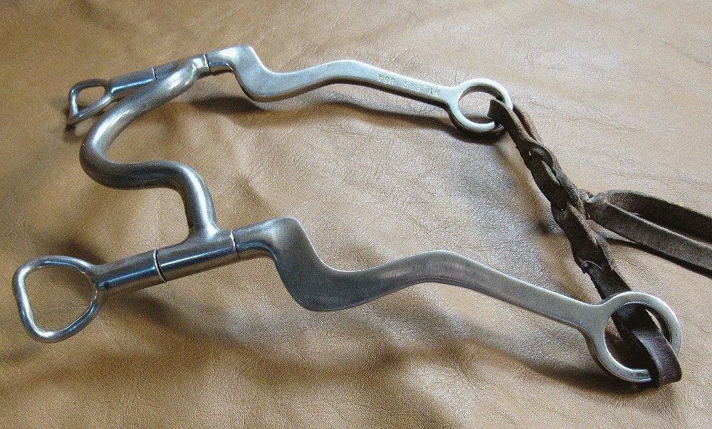 Myler Original Mylers High Wide Port Bit Pat 5062255 Made In USA