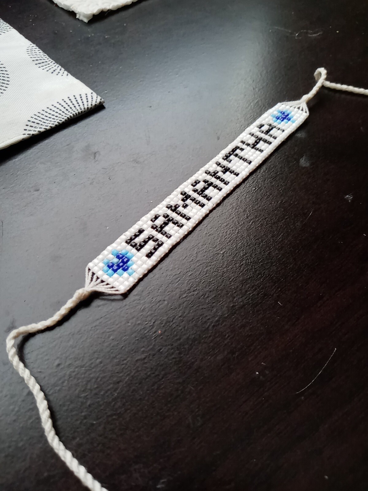 Samantha Hand Beaded Bracelet