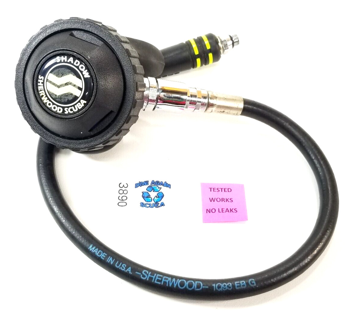 Sherwood Magnum Plus 2nd Second Stage Octo Alternate Air Source Scuba Dive BC
