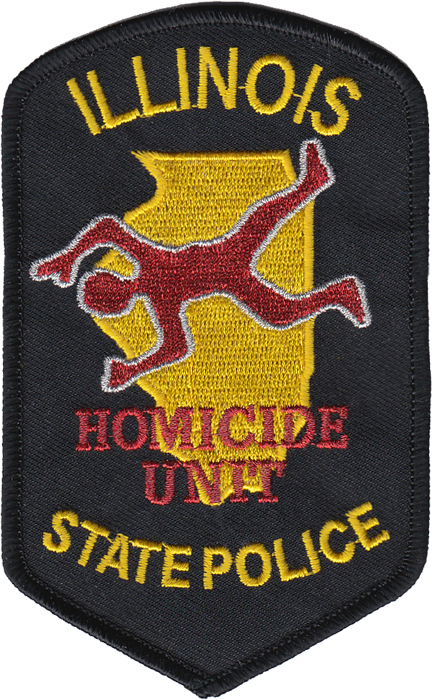 ILLINOIS STATE POLICE SHOULDER PATCH: Homicide Unit