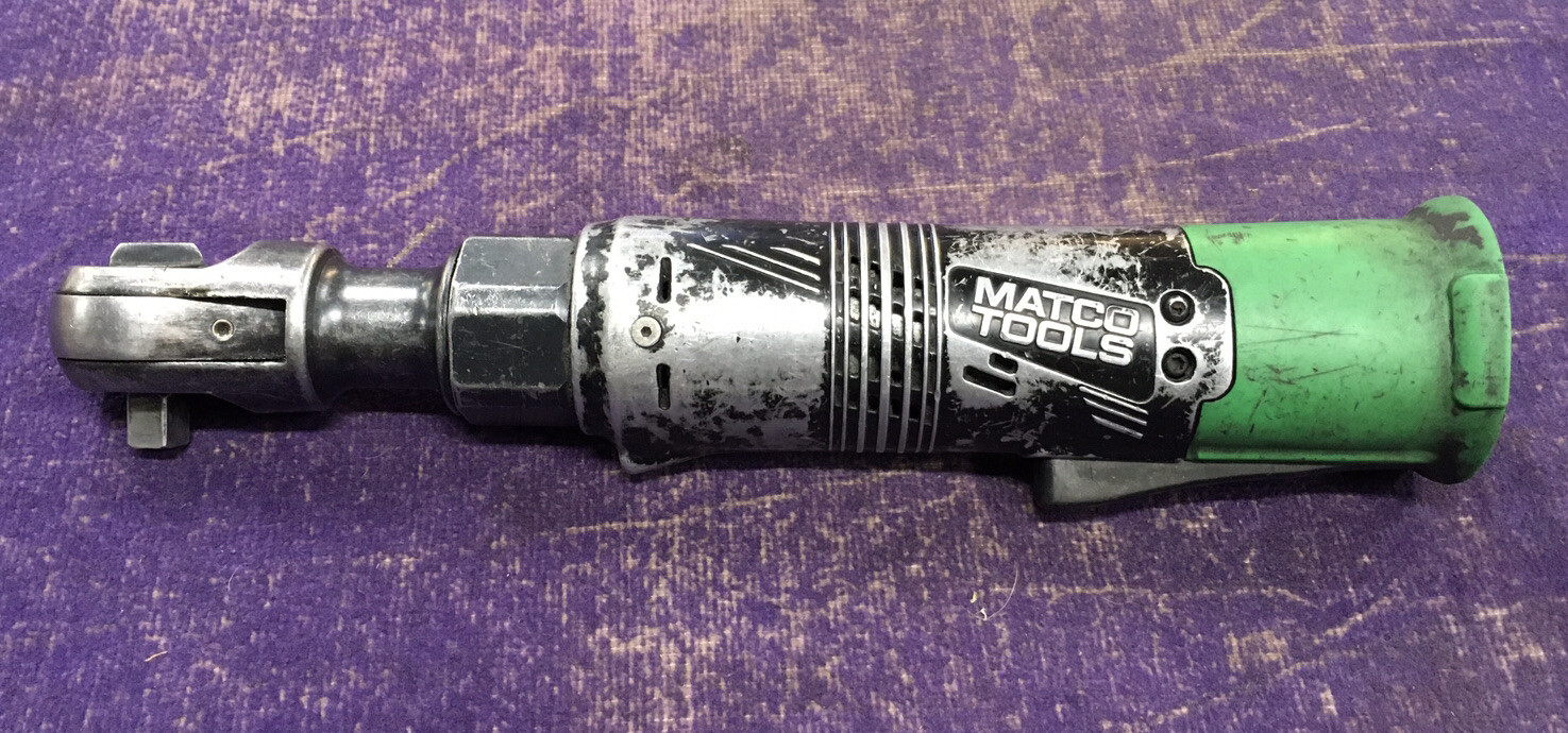 Matco Tools 16V Green Infinium 3/8" Drive High Speed Ratchet - FOR PARTS