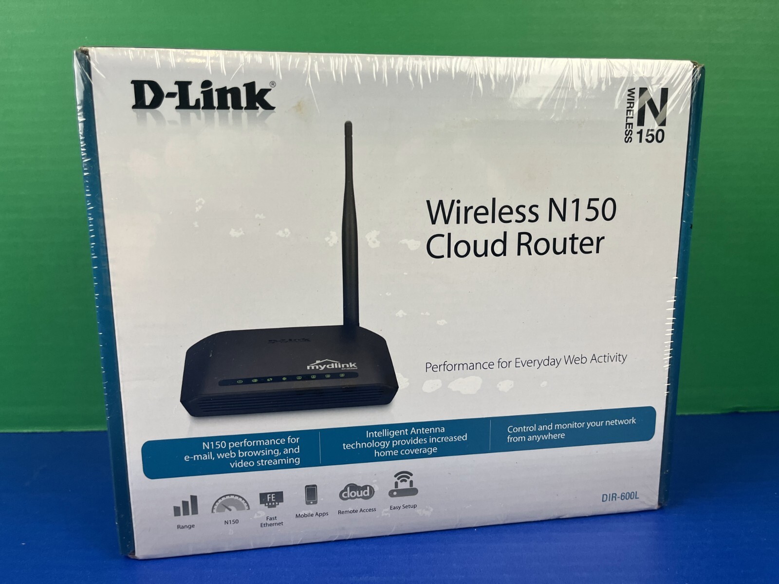 D-Link DIR-600L 150 Mbps 4-Port 10/100 Home Wireless N150 Cloud Router BRAND NEW