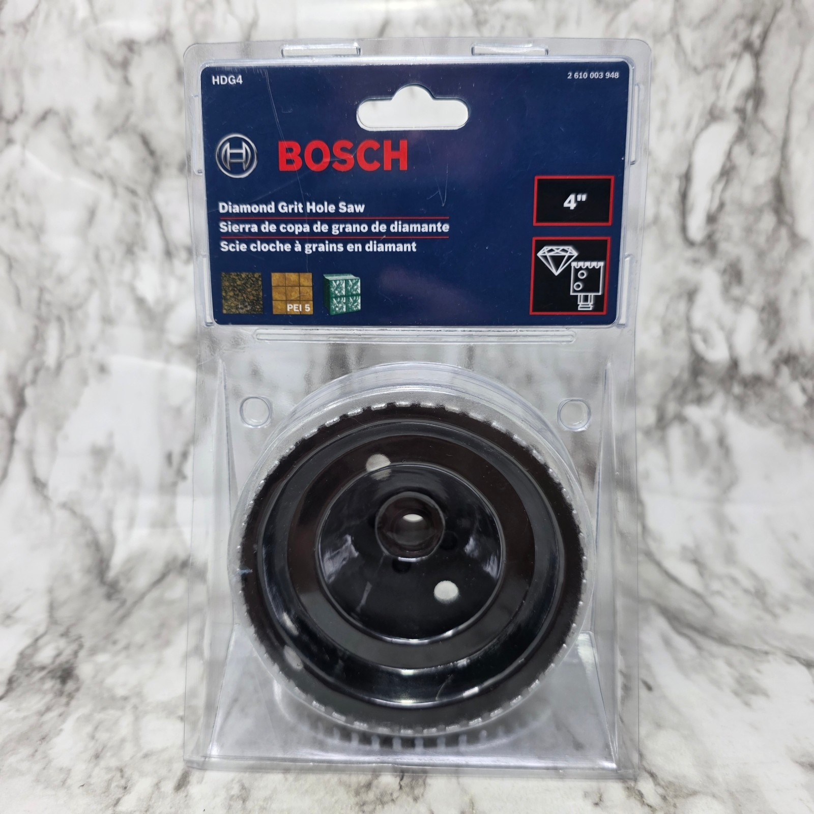 Bosch HDG4 Diamond Grit Hole Saw 4"