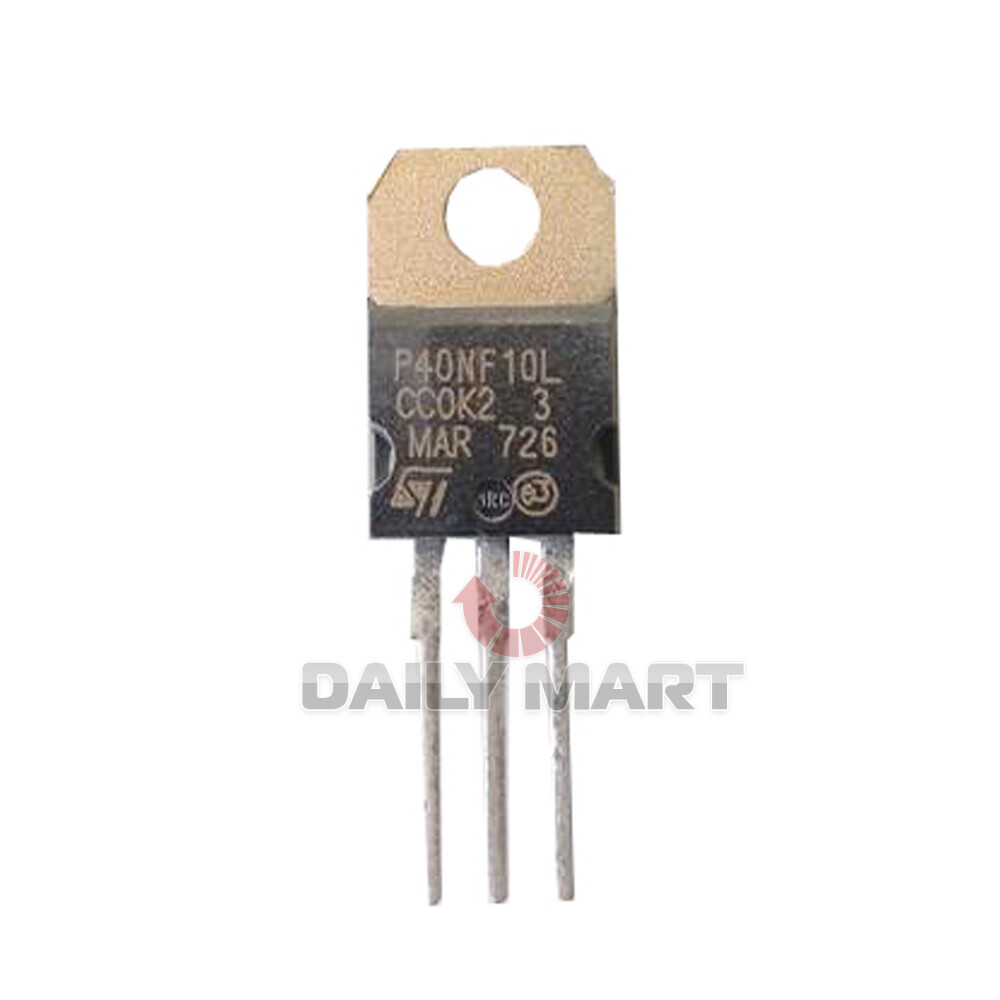 50PCS/New In Box STMicroelectronics P40NF10L Power Mofset