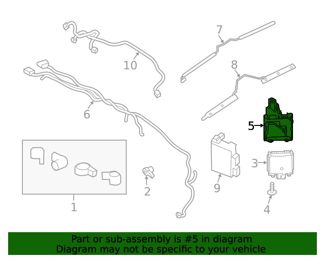 Genuine Ford Bracket FT4Z-14D189-A