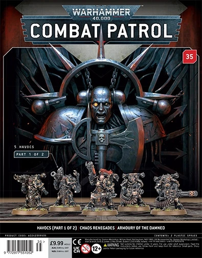 Warhammer 40k Combat Patrol Magazine Issue 35 & 36 - Chaos Space Marine Havocs