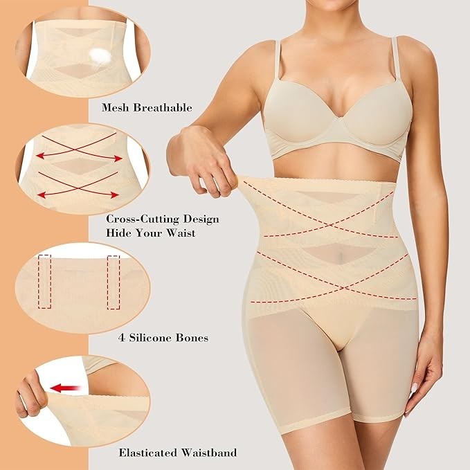High-Waisted Knickers Tummy Control Shapewear Medium for a slimming effect BRO8
