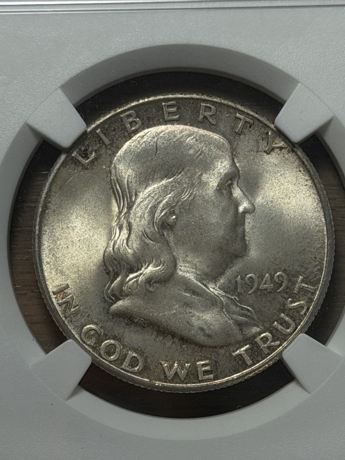 1949 S Franklin Half Dollar NGC MS 65