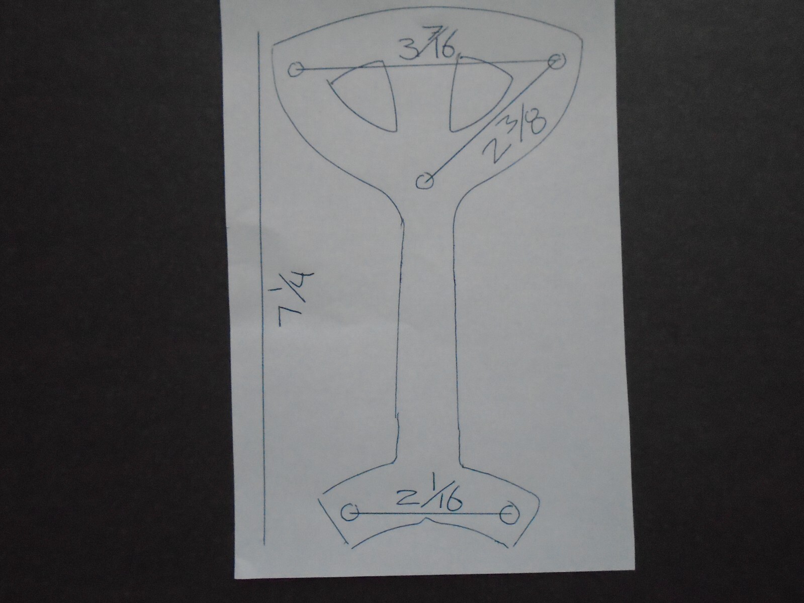 HAMPTON BAY FARMINGTON CEILING FAN REPLACEMENT ARM CHARCOAL