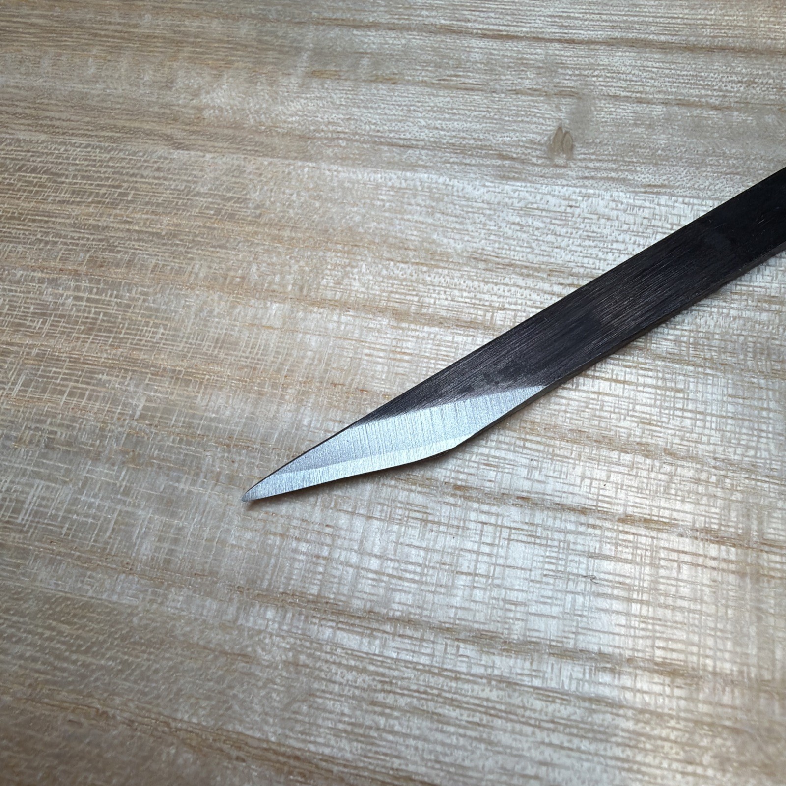 Japanese Woodworking /Marking Knife 5/16” (8mm) Blue Steel Double Bevel