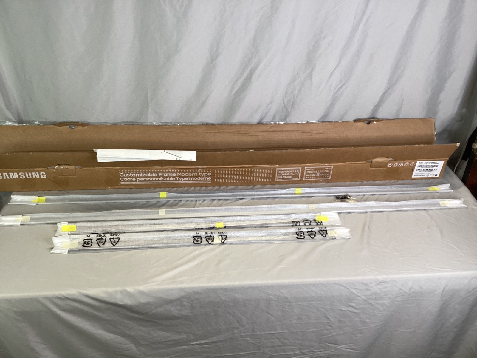 Samsung VG-SCFF65BWBZA 65" The Frame Customizable Bezel - Modern Brown