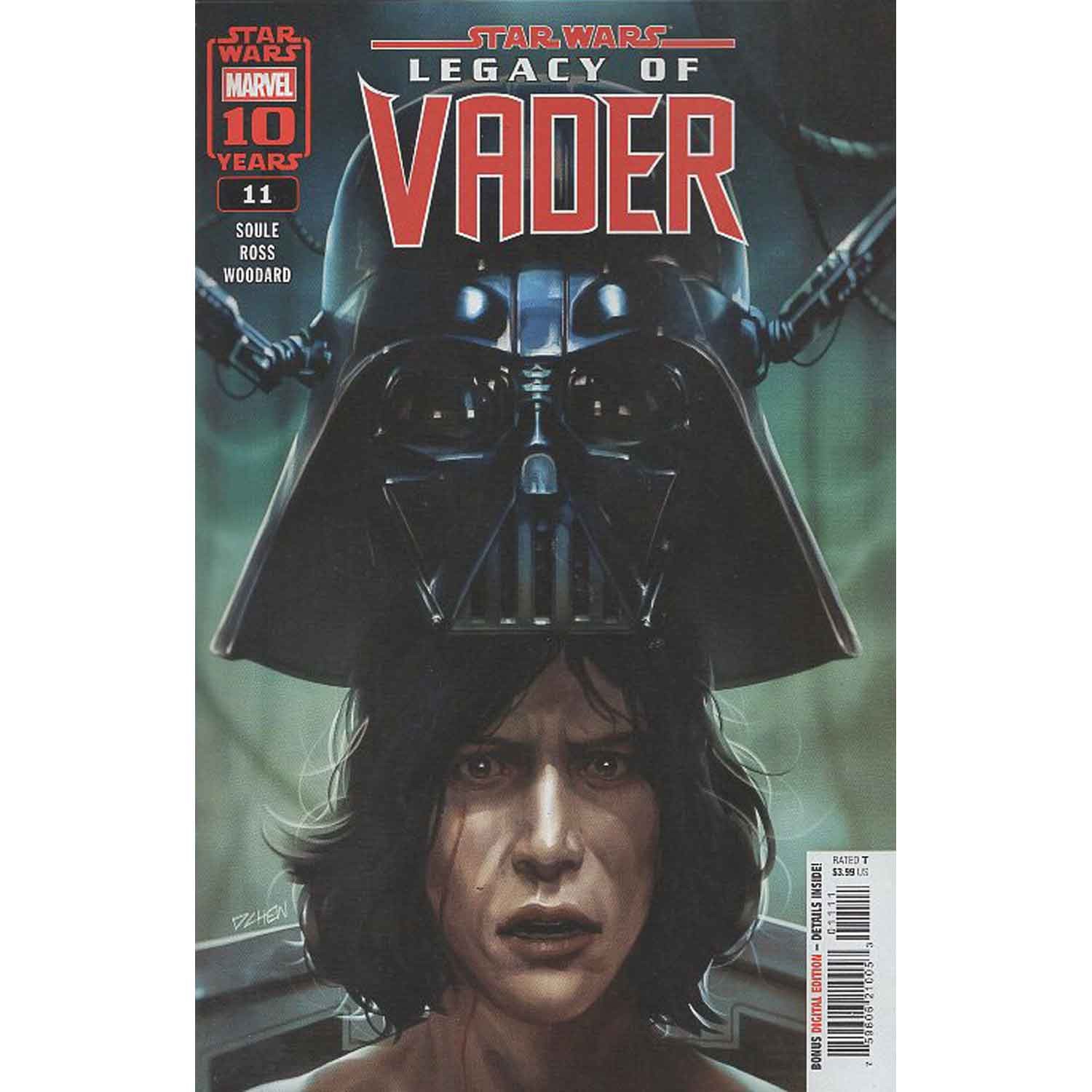 Star Wars Legacy Of Vader #11 Marvel Comics