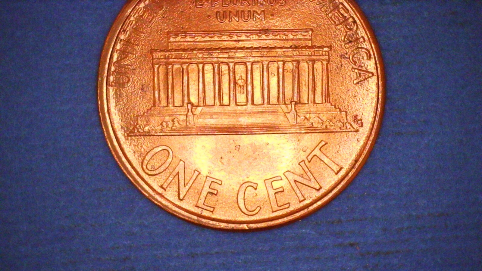 1995 Lincoln Penny Plating Error Obverse