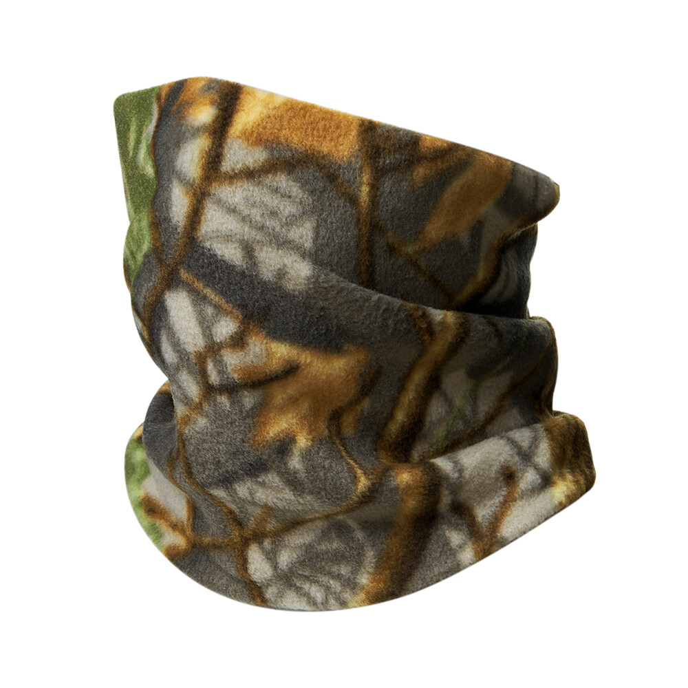 Winter Camo Fleece Neck Warmer Gaiter Outdoor Ski Hunting Face Mask Balaclava