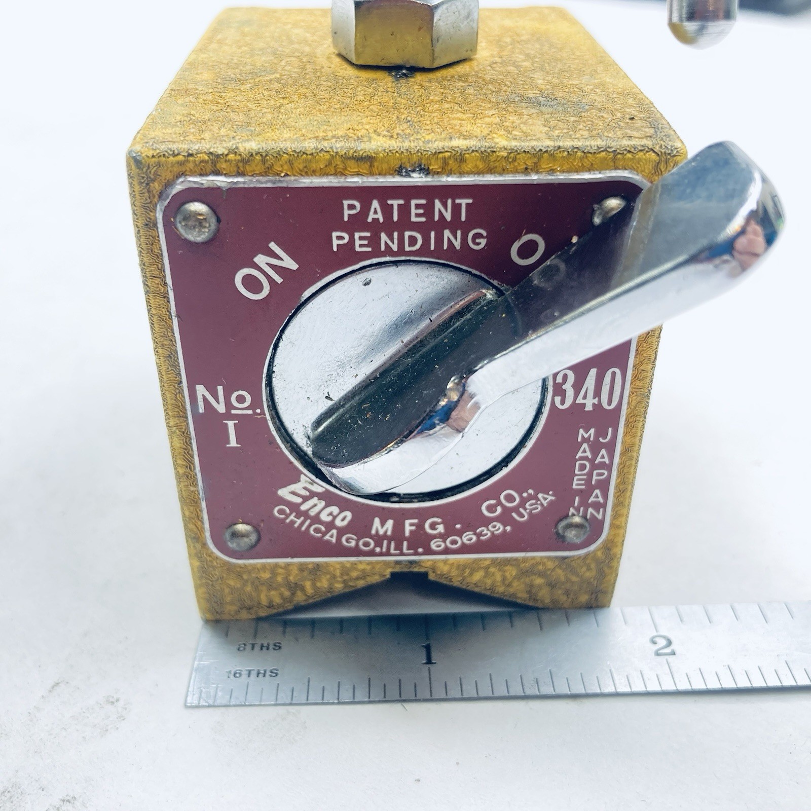 ENCO #340 Magnetic Base with Snug & Arm - Fine Adjust - Japan