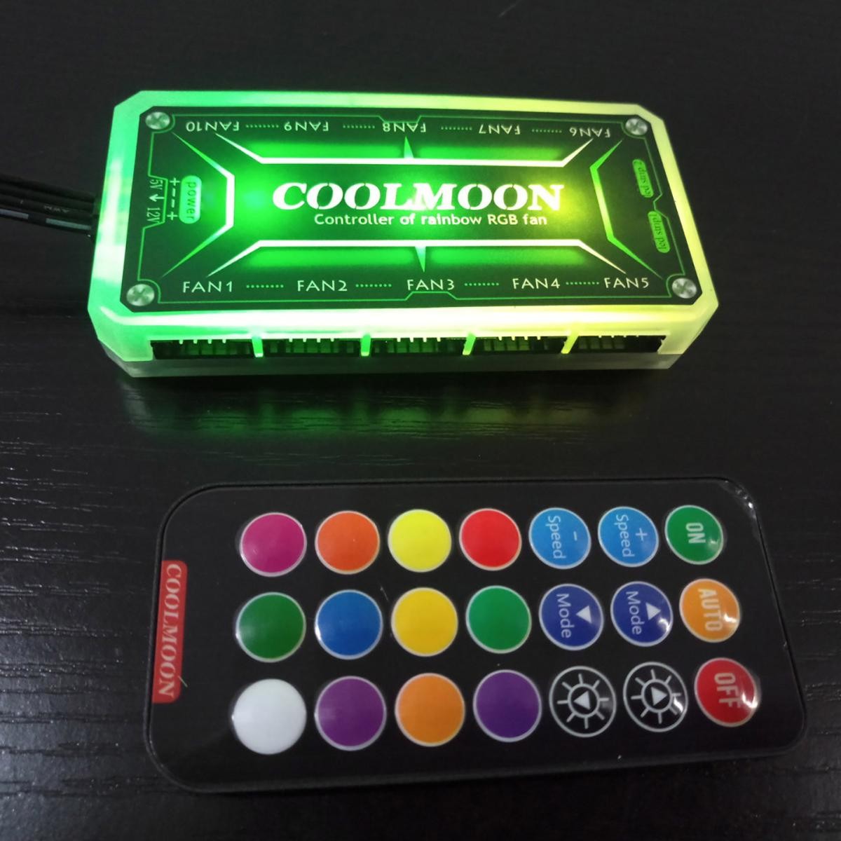 Remote Control Controller With Cable For RGB Cooling Fan Intelligent Controller