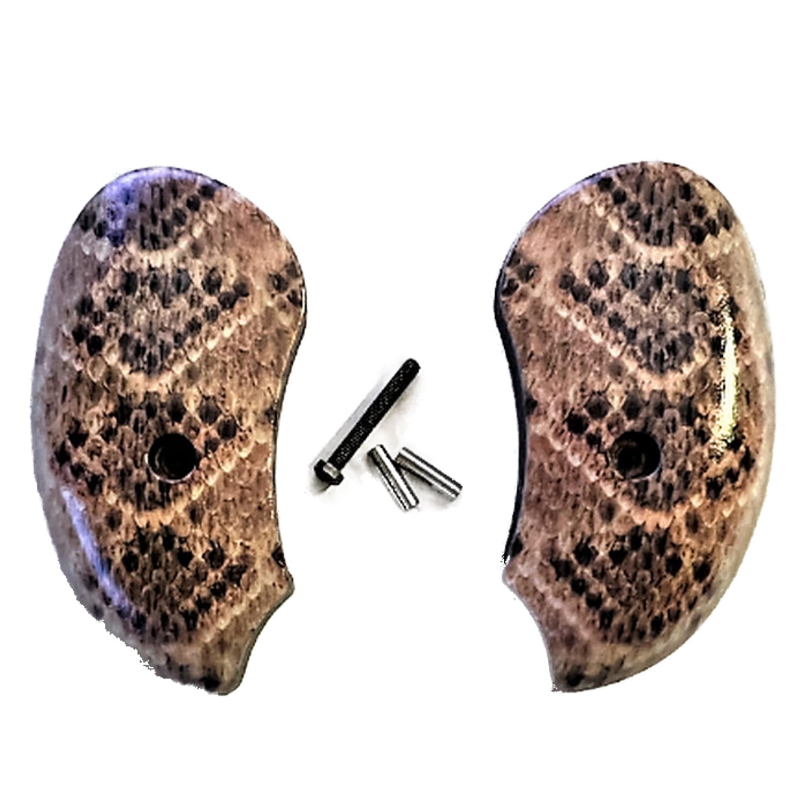 fits Bond Arms Derringer Grips Faux Diamondback Rattle Snake XL New