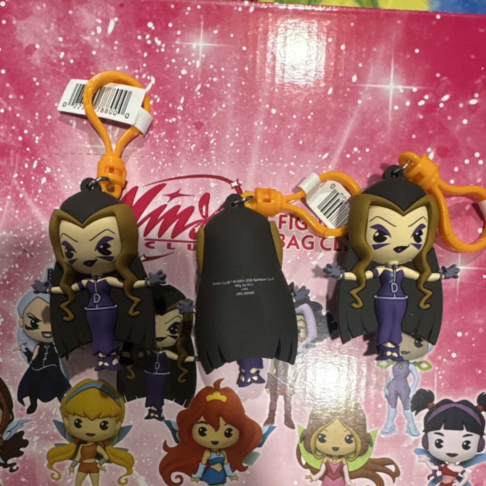 Winx Club Figural Bag Clip Keychains Series 1