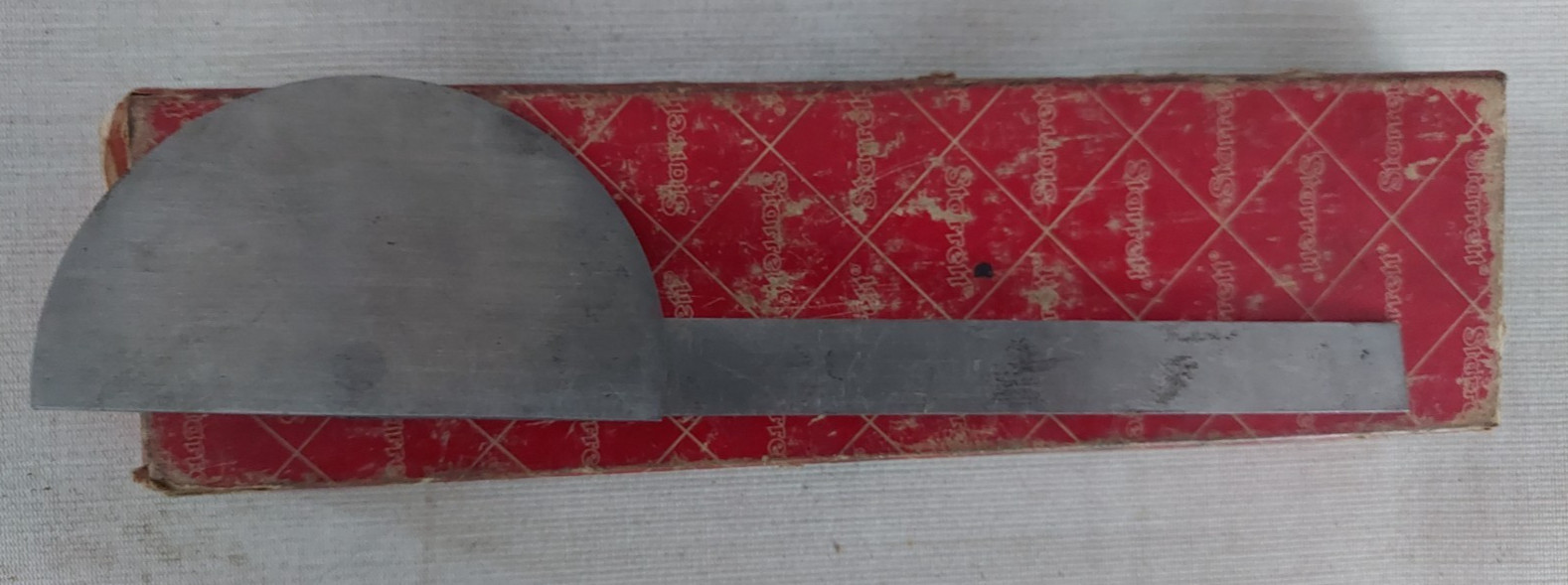 Starrett 19 Steel Protractor