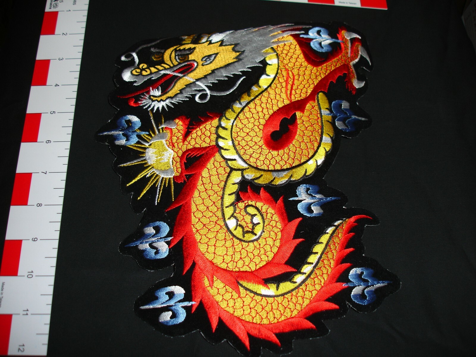 Dragon Patch yellow Very Large patch ...