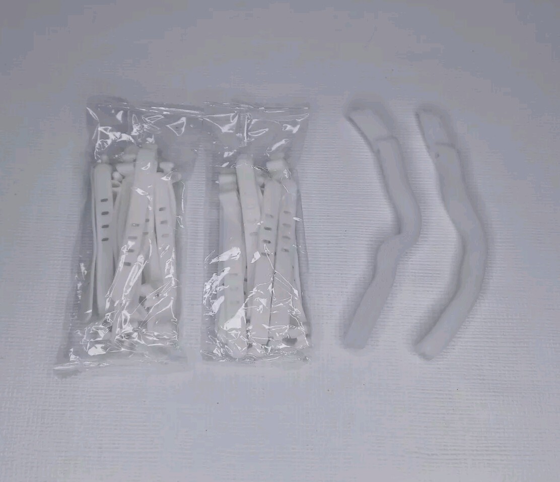 Cord Ties Home Office Desk Tames Cords 2 Types Elastic Hook & Loop