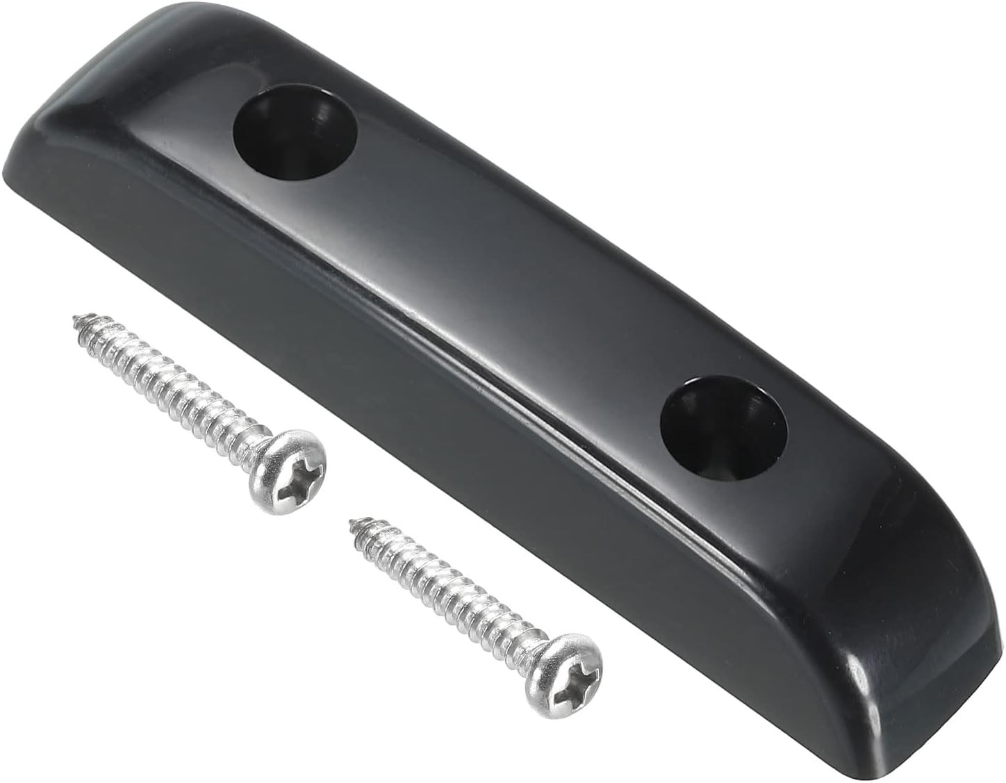Plastic Bass Thumb Rest Finger Rest Black for Bridge Guitar with Screws